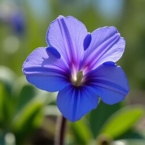 チシマギキョウの花